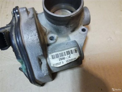 Заслонка дроссельная Ford Fiesta CBK 2001-2008