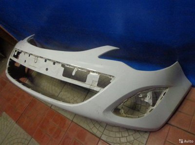 Бампер передний Opel Corsa D 2006