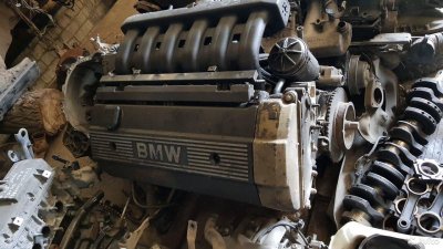 Двигатель в сборе (BMW 5)