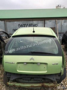 Крышка багажника Citroen C3 хетчбек 2002-2009