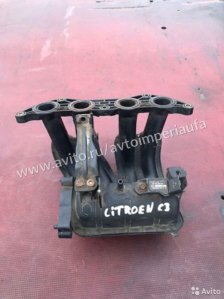 Коллектор впускной Citroen C3 1.4L TU3JP 2003-2009