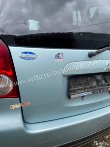 Крышка багажника Mitsubishi Dion CR6W 4G94 2005