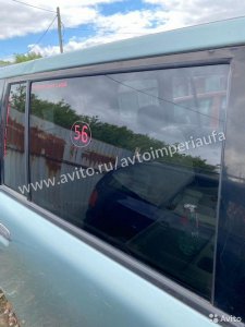 Стекло заднее правое Mitsubishi Dion CR6W 4G94