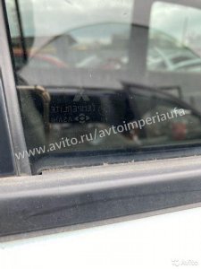 Стекло заднее правое Mitsubishi Dion CR6W 4G94