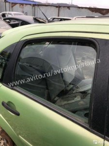 Стекло заднее правое Citroen C3 хетчбек 2002-2009