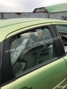 Стекло заднее правое Citroen C3 хетчбек 2002-2009