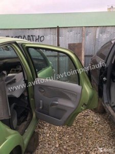 Дверь задняя правая Citroen C3 хетчбек 2002-2009