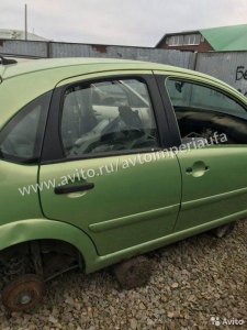 Дверь задняя правая Citroen C3 хетчбек 2002-2009