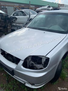 Капот Hyundai Accent купе G4EA 1.3L 1999-2006