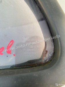 Форточка двери задняя левая Nissan Almera N15