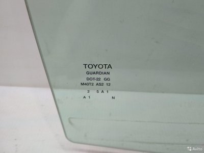 Стекло двери заднее правое Toyota Camry XV50