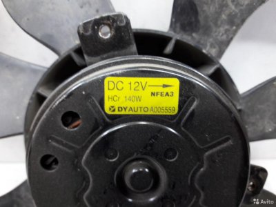 Мотор вентилятора охлаждения Kia Rio 4 FB 2016