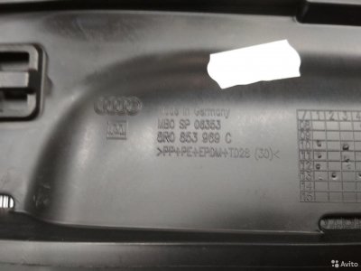 Накладка двери задняя левая Audi Q5 8R 2008-2017