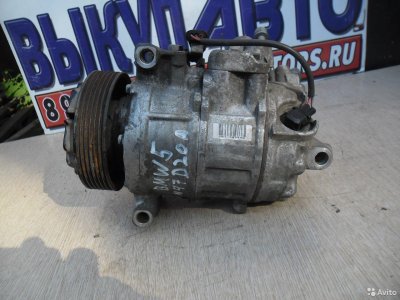 Компрессор кондиционера bmw e60 N47D20 64526987862