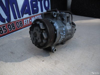 Компрессор кондиционера bmw e60 N47D20 64526987862