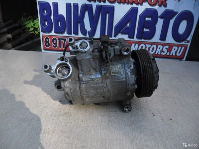 Компрессор кондиционера bmw e60 N47D20 64526987862