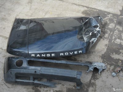 Капот бампер фара птф Range Rover Sport 05-10гв