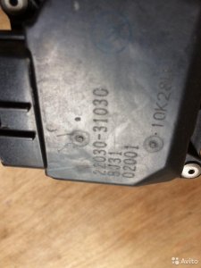 Заслонка дроссельная 2GR-FE 2grfe 2грфе 3.5 л 24V