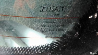 Стекло заднее Fiat Albea