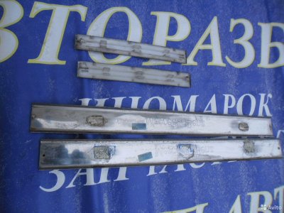 Накладка порога металл хром Mercedes Benz W163 ML