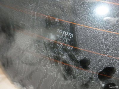 Стекло заднее Toyota Corolla 151 150 E15 1ZR 2011