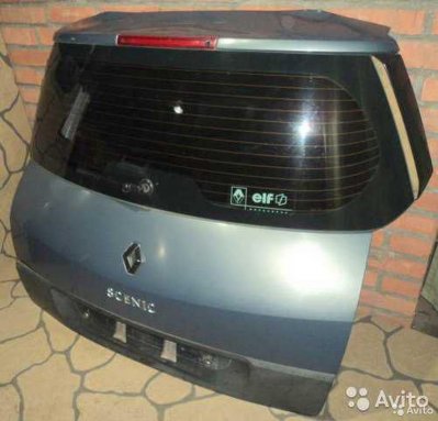 Крышка багажника Renault Scenic Рено Сценик