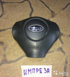 Подушка водительская Subaru Impreza G12