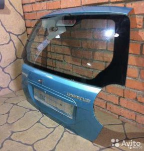 Крышка багажника со стеклом Chevrolet Spark
