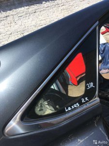 Стекло заднее (форточка) Лексус Lexus RX