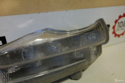 Фара дневного света левая Toyota Highlander 3 LED