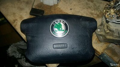 Подушка в руль AirBag на Skoda Octavia A4