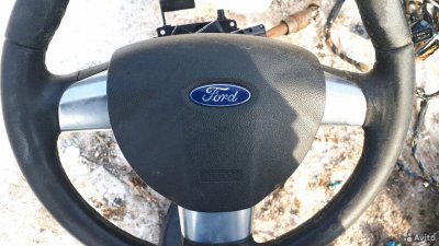 Подушка руль Airbag на Ford Focus ll/Форд Фокус 2