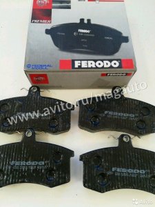 Колодки передние Ferodo