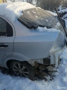 Крыло Заднее Левое Шевроле Авео Т 250 седан