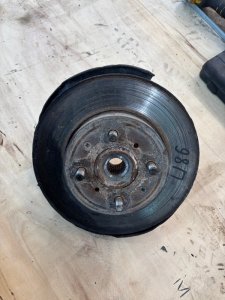 Кулак поворотный Rover 200 1999 хэтчбек