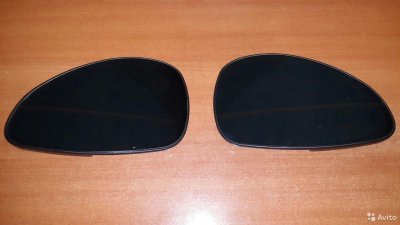 Стекло зеркала Citroen C4 2004-2010 с обогревом