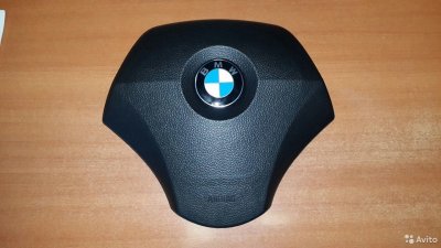 Крышка в руль муляж airbag BMW E60 рестайл 06-09