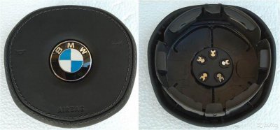 Крышка airbag в руль BMW G30 кожа