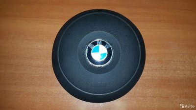 Крышка в руль муляж airbag BMW E60 Sport, круглая