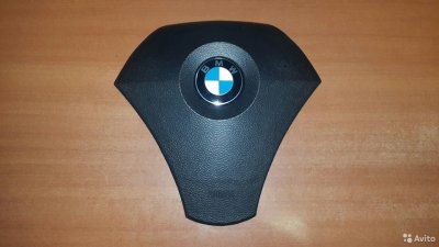 Крышка в руль (муляж airbag) BMW E60 E61 02-06