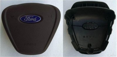 Крышка в руль (муляж airbag) Ford Fiesta защелки