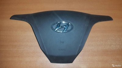 Крышка в руль муляж airbag Hyundai Santa Fe 2012+