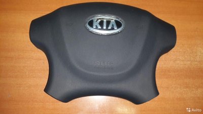 Крышка в руль (муляж airbag) Kia Sportage 2 рест