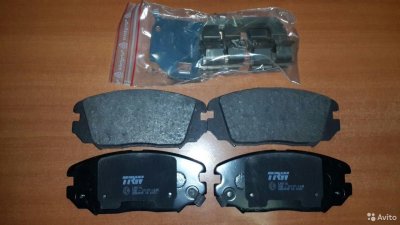 Колодки передние Hyundai Kia TRW GDB3409