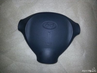 Крышка в руль муляж airbag Hyundai SantaFe Classic