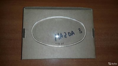 Стекло птф туманки Mazda 3 BK 2004-2009