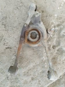 Рычаг подвески нижний газ 31105 2007 105