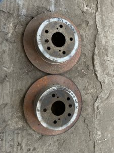 Диск тормозной Toyota Camry