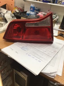 Фонарь Kia Rio