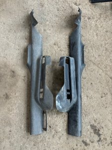 Накладка на порог салона Opel Astra 1998 G